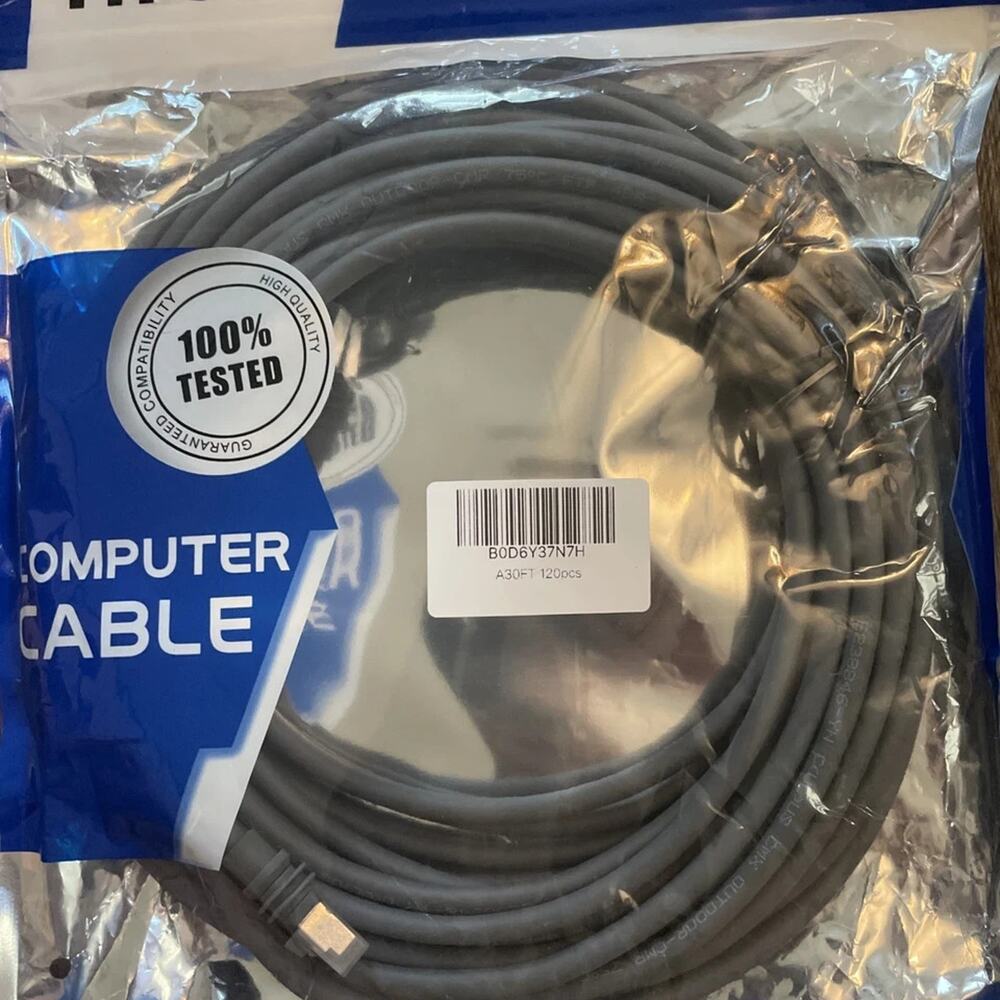 30FT Lepivcank Starlink Gen 3 Cable Extension Starlink Ethernet Cable - Picture 3 of 3
